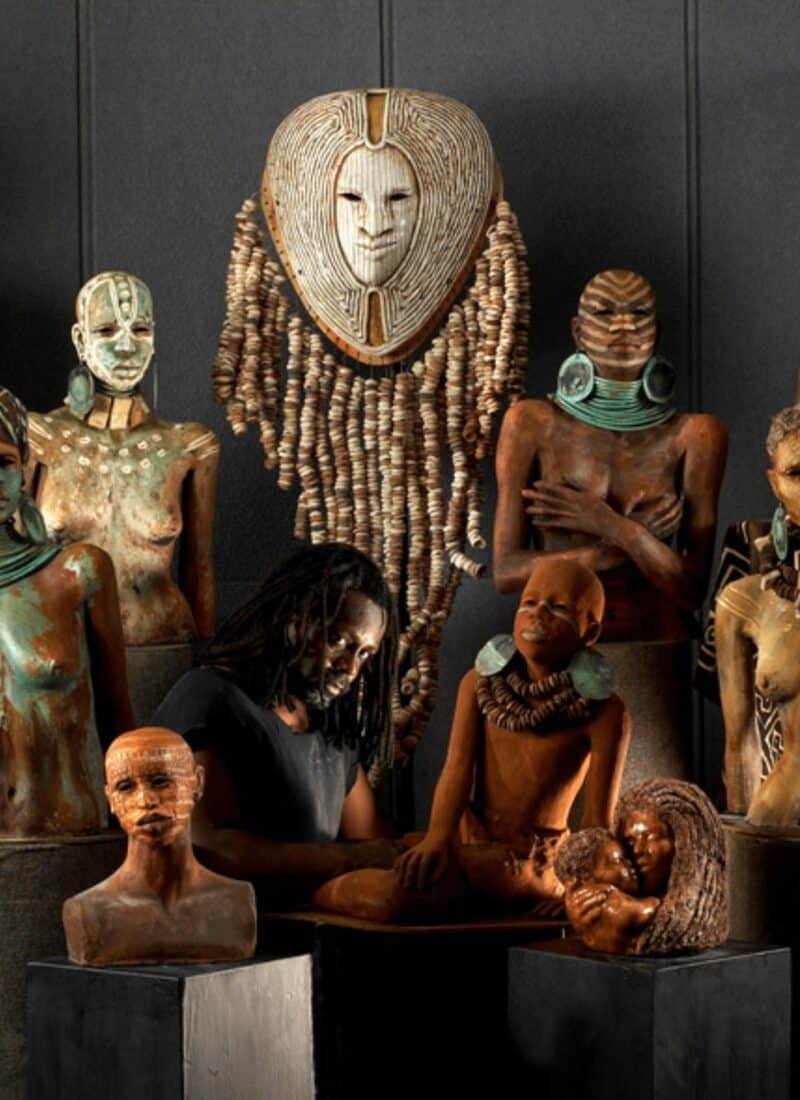 Embodying African Nubian Soul: The Captivating World Of Woodrow Nash Sculptures